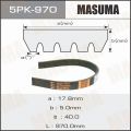 Masuma 5PK970 поликлиновый