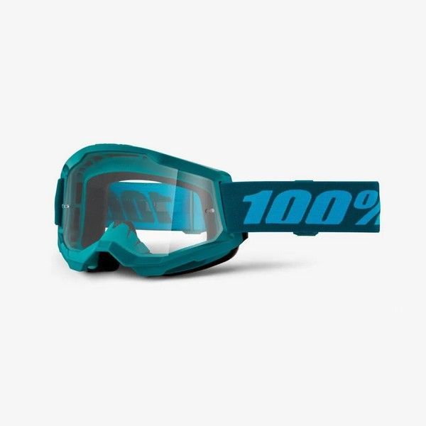 100% Strata 2 Stone/Clear Lens голубой