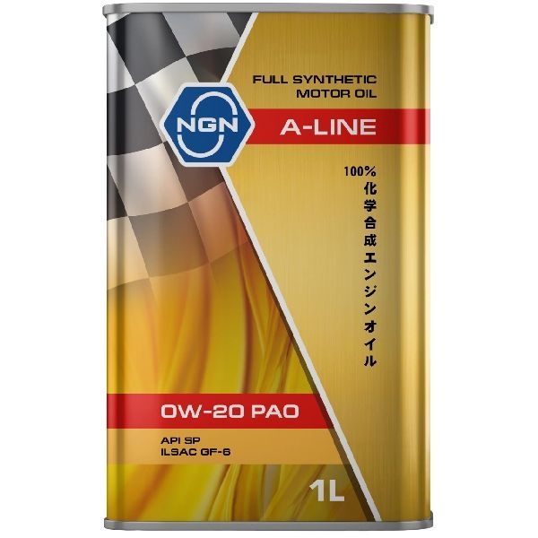 NGN A-Line PAO 0W-20 API SP; ILSAC GF-6 синтетическое 1 л V182575122
